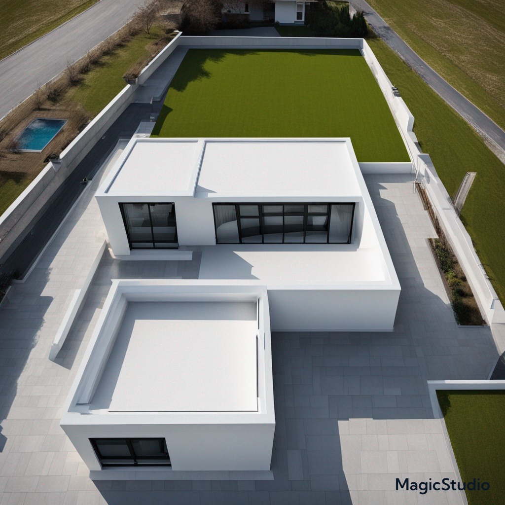Rodinný dom s hotovou TPO strechou – profesionálna hydroizolácia MyRoof